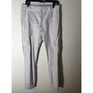 Flog Light Gray Pull On Cargo Joggers Sz 30